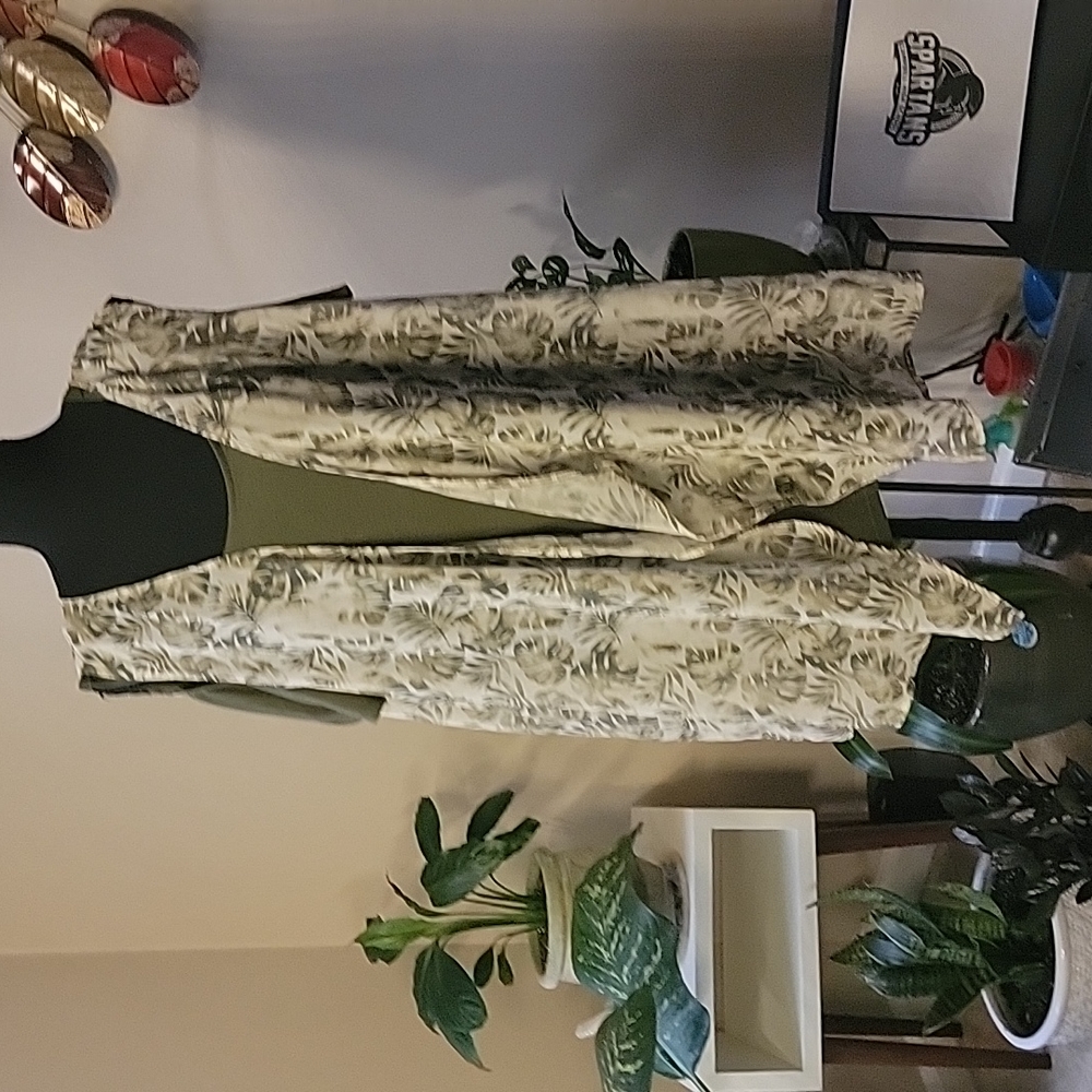 Green Blouse by Terra & Sky